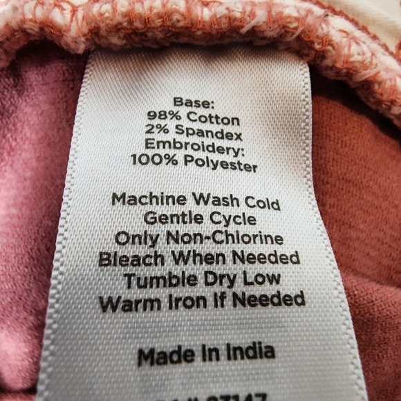 Talbots Stretch Corduroy Straight Leg Pants Mallard Duck Embroidered SZ 8 Petite - Picture 12 of 12